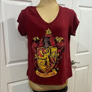 Warner Bros. Gryffindor Maroon Women's Tee